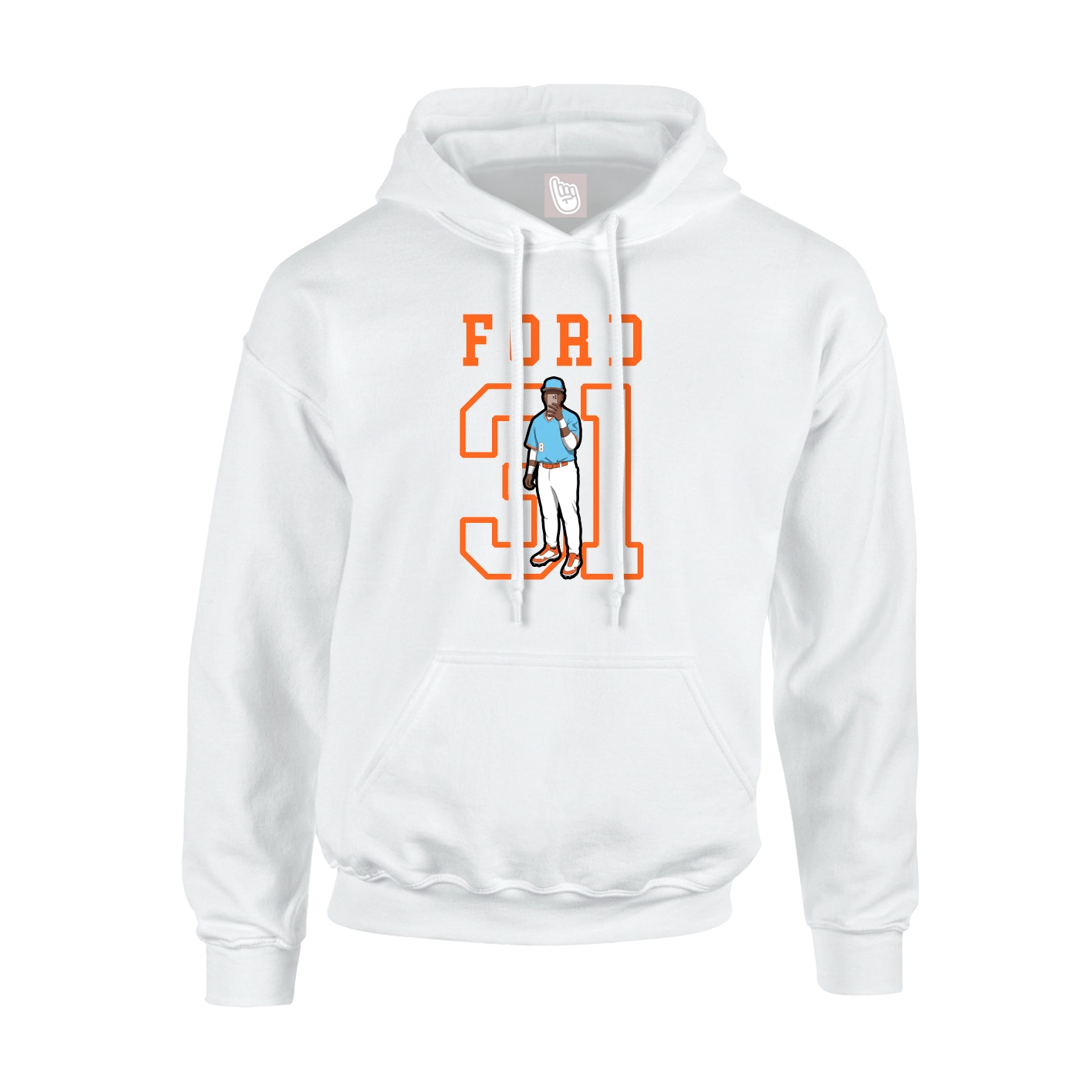 Youth Hoodie — Shirsey in White