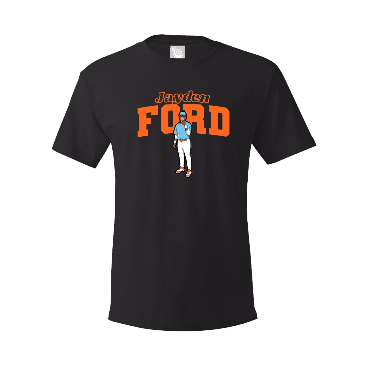 Tee — Name Arch in Black