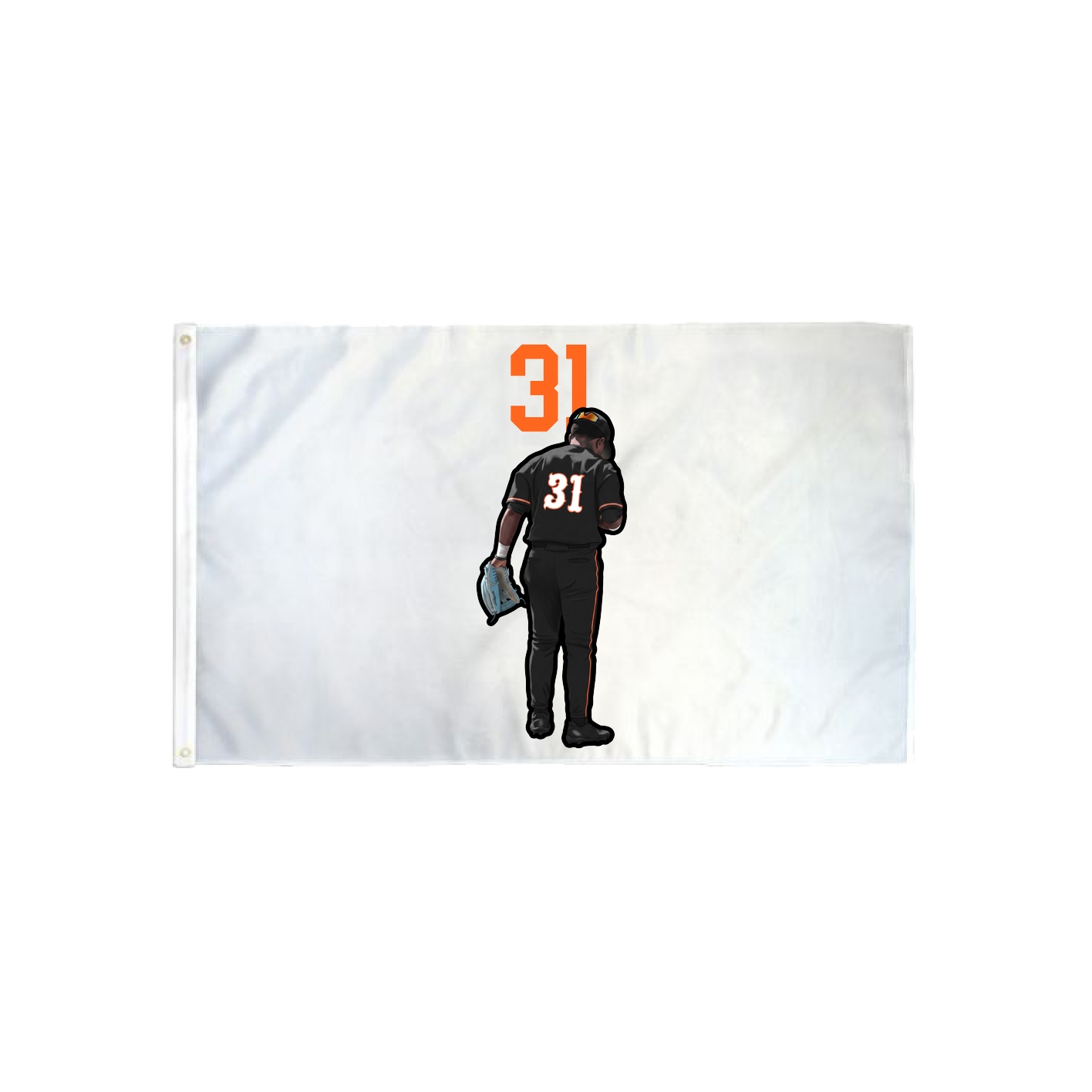 3x5 Flag — Number Top in Classic
