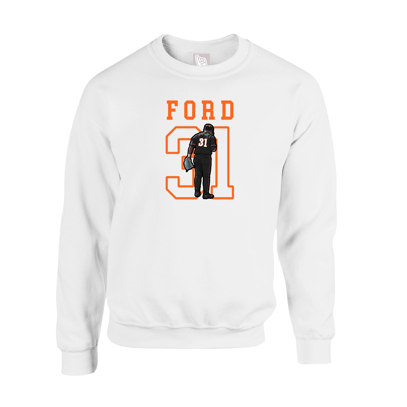Fleece Crew — Shirsey in White