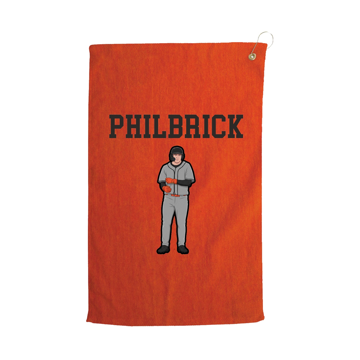 Golf Towel — Shirsey in Orange