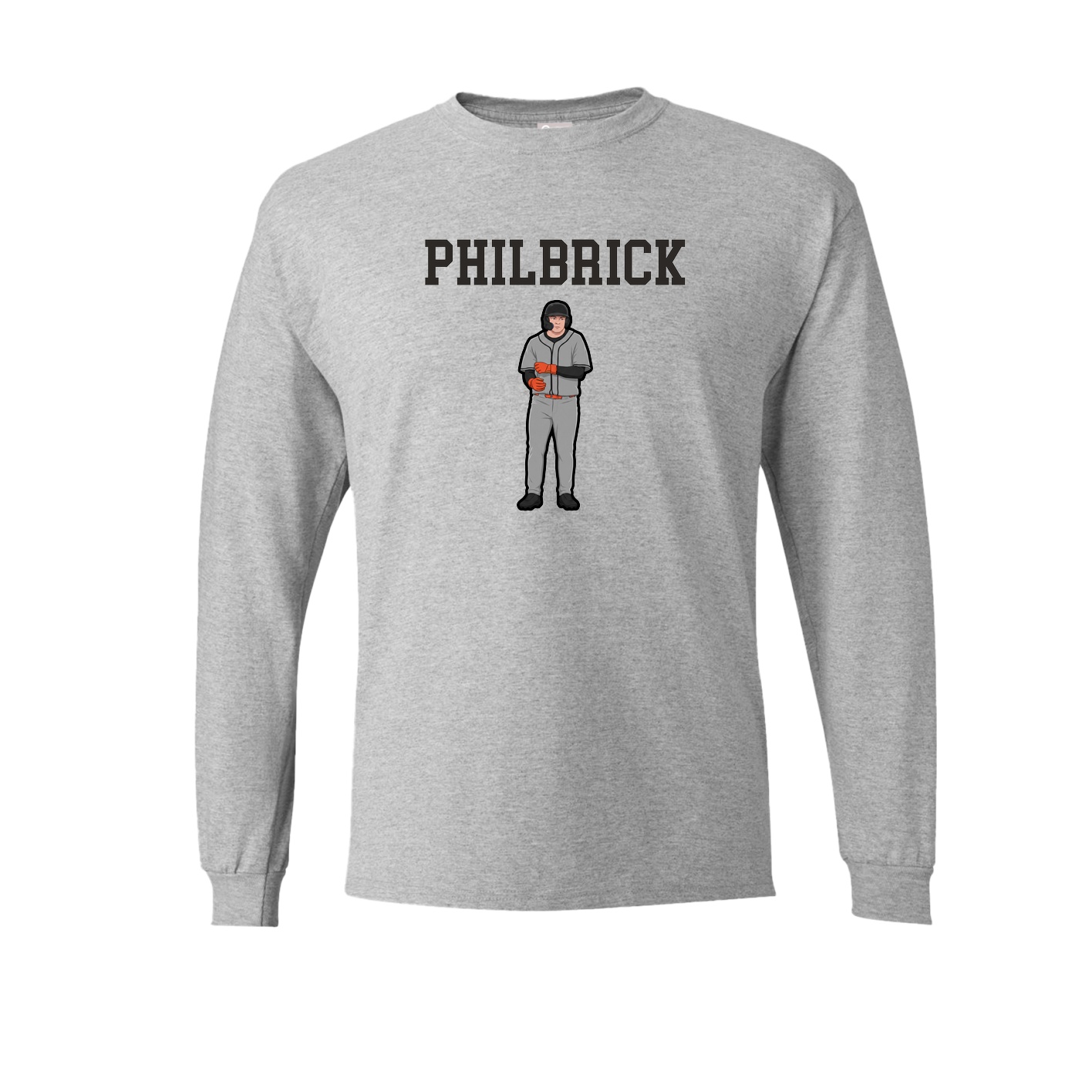Long Sleeve Tee — Shirsey in Grey