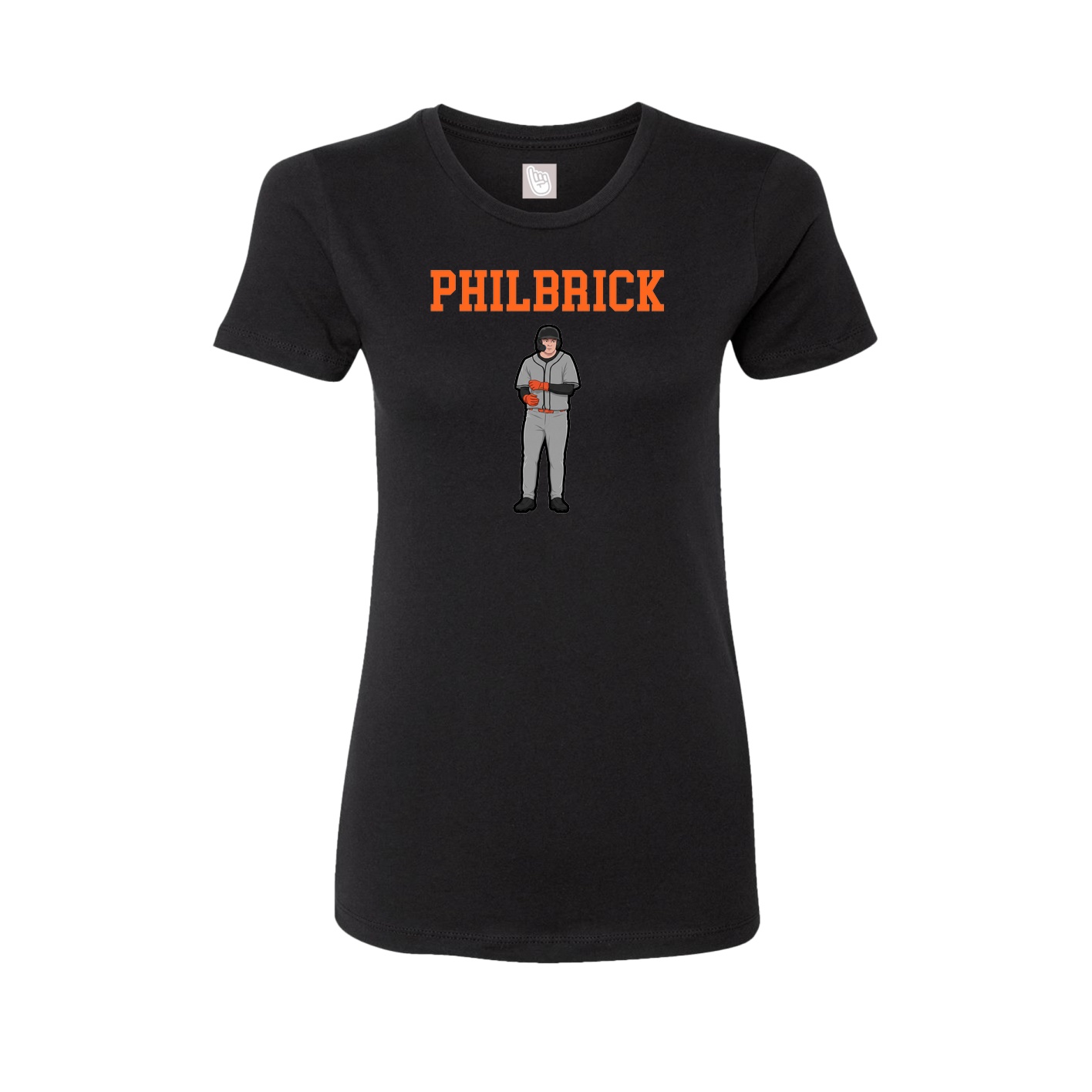 Fitted Women's Tee — Shirsey in Black