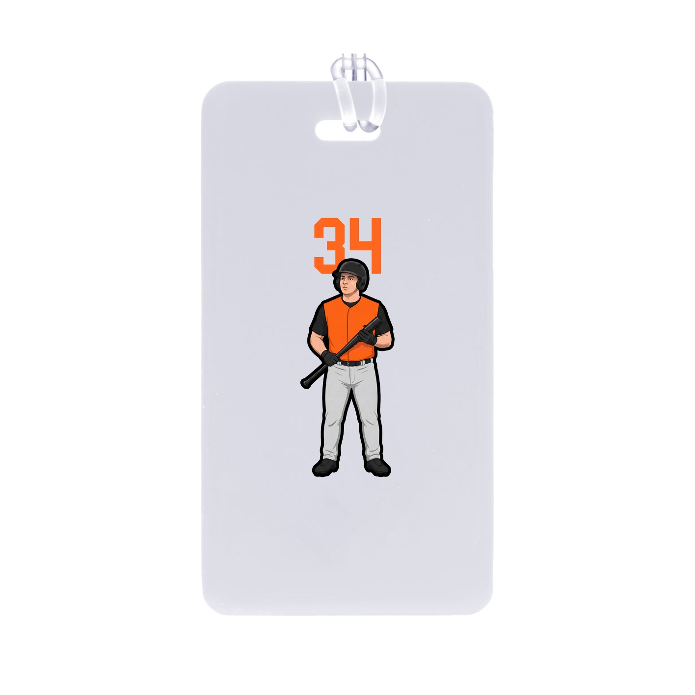 Bag Tag — Number Top in Classic