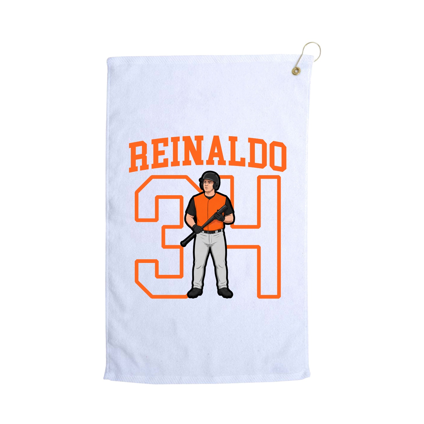 Golf Towel — Shirsey in White