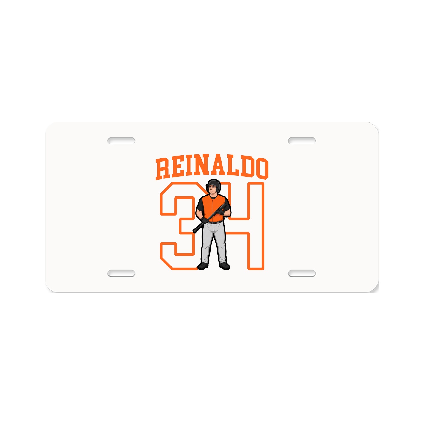 Aluminum License Plate