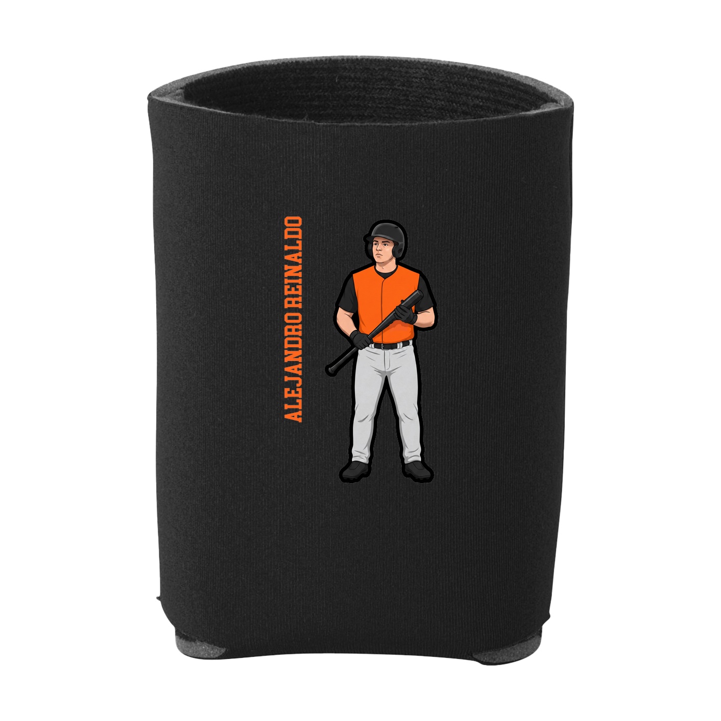 Can Holder — Name Vertical in Black