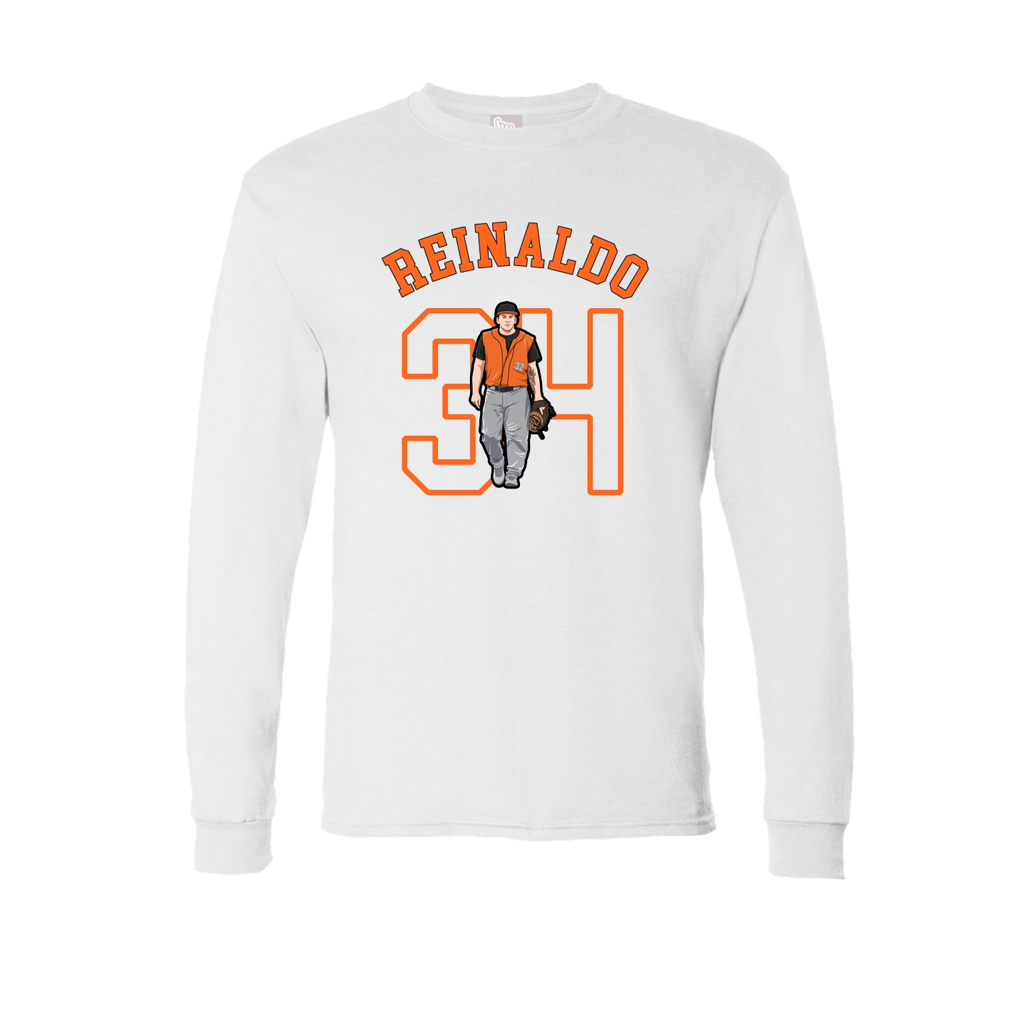 Long Sleeve Tee — Shirsey Arch in White