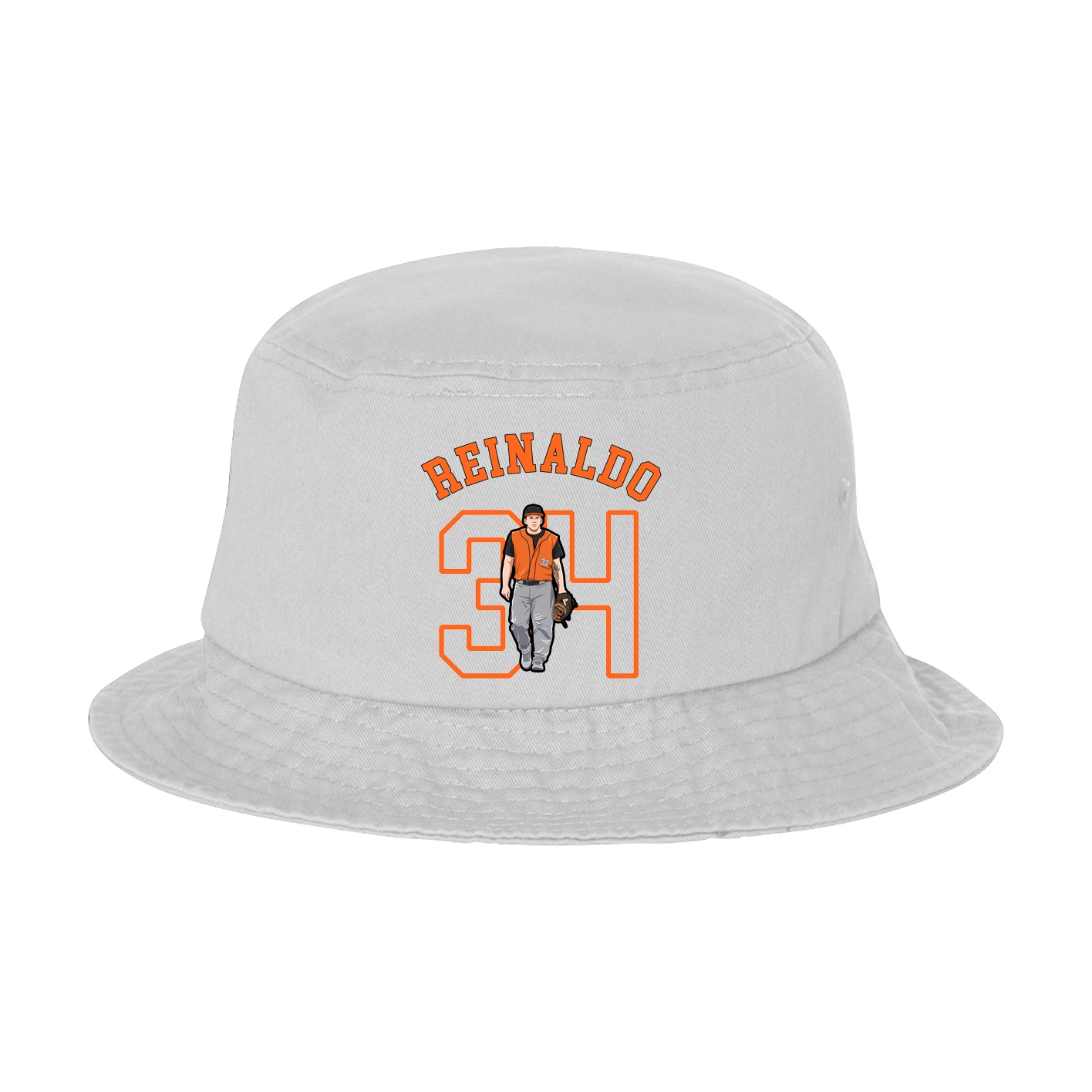 Bucket Cap — Shirsey Arch in White