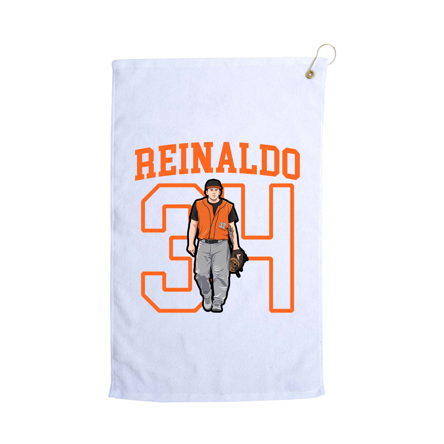 Golf Towel — Shirsey in White