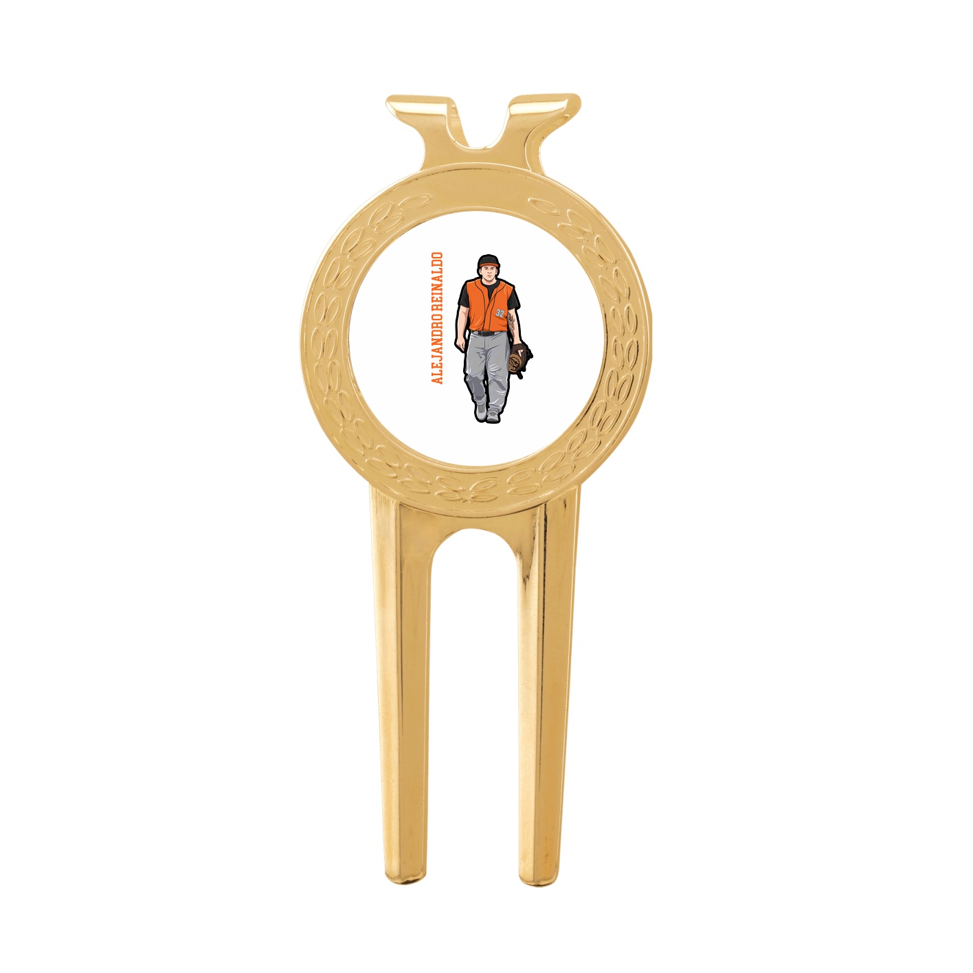 Divot Tool with Ball Marker — Name Vertical in Classic