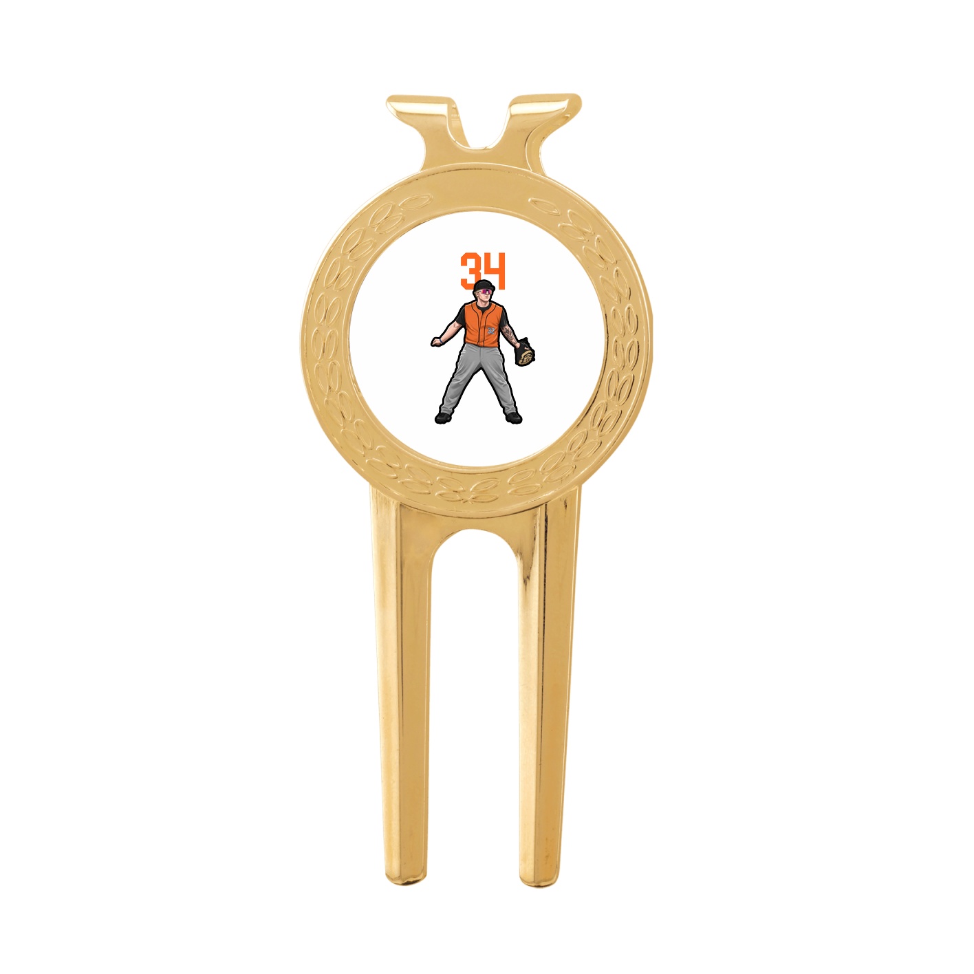 Divot Tool with Ball Marker — Number Top in Classic