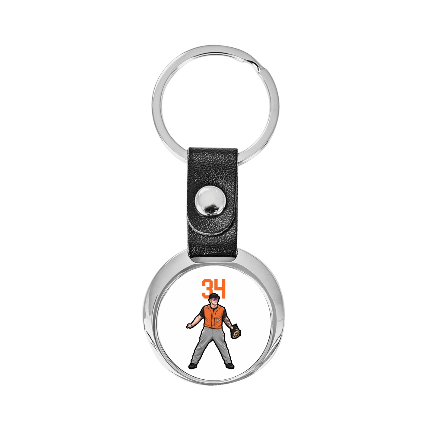 Key Chain — Number Top in Classic
