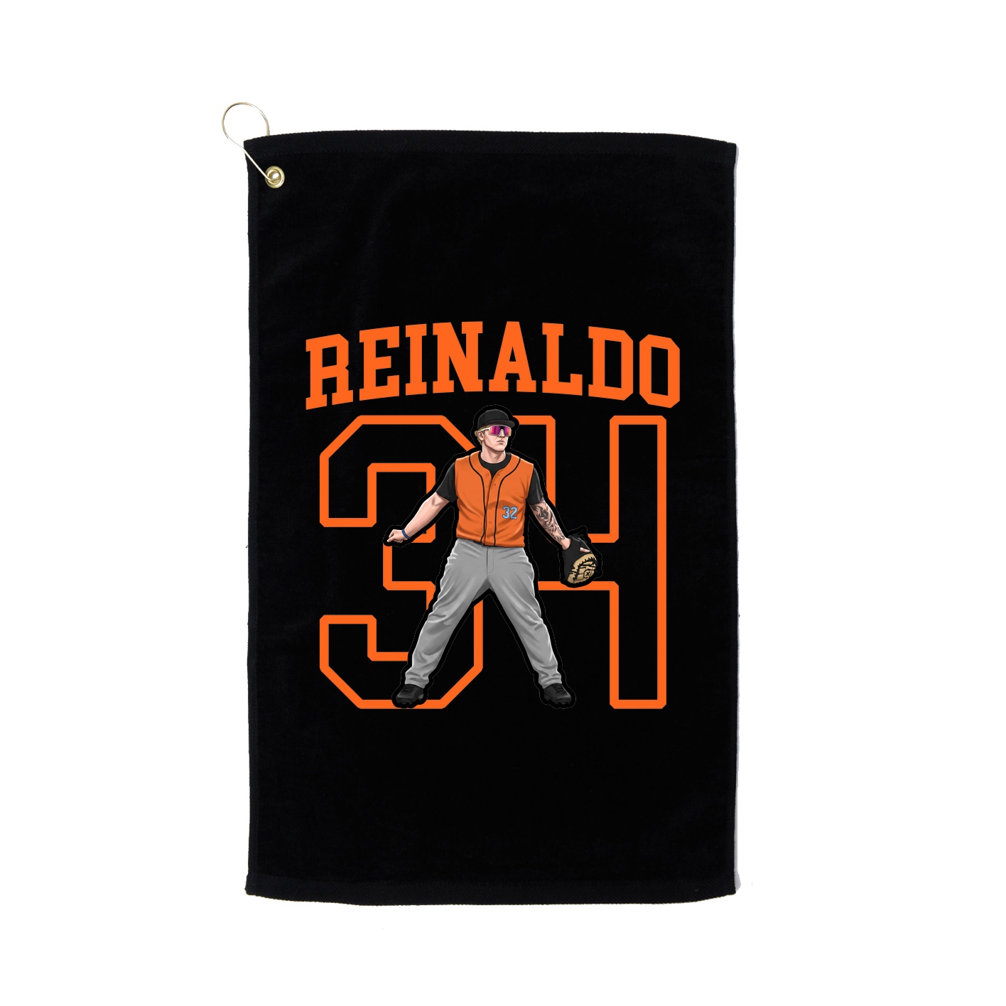 Golf Towel — Shirsey in Black