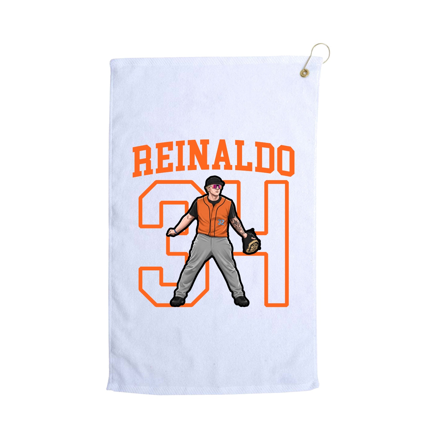 Golf Towel — Shirsey in White
