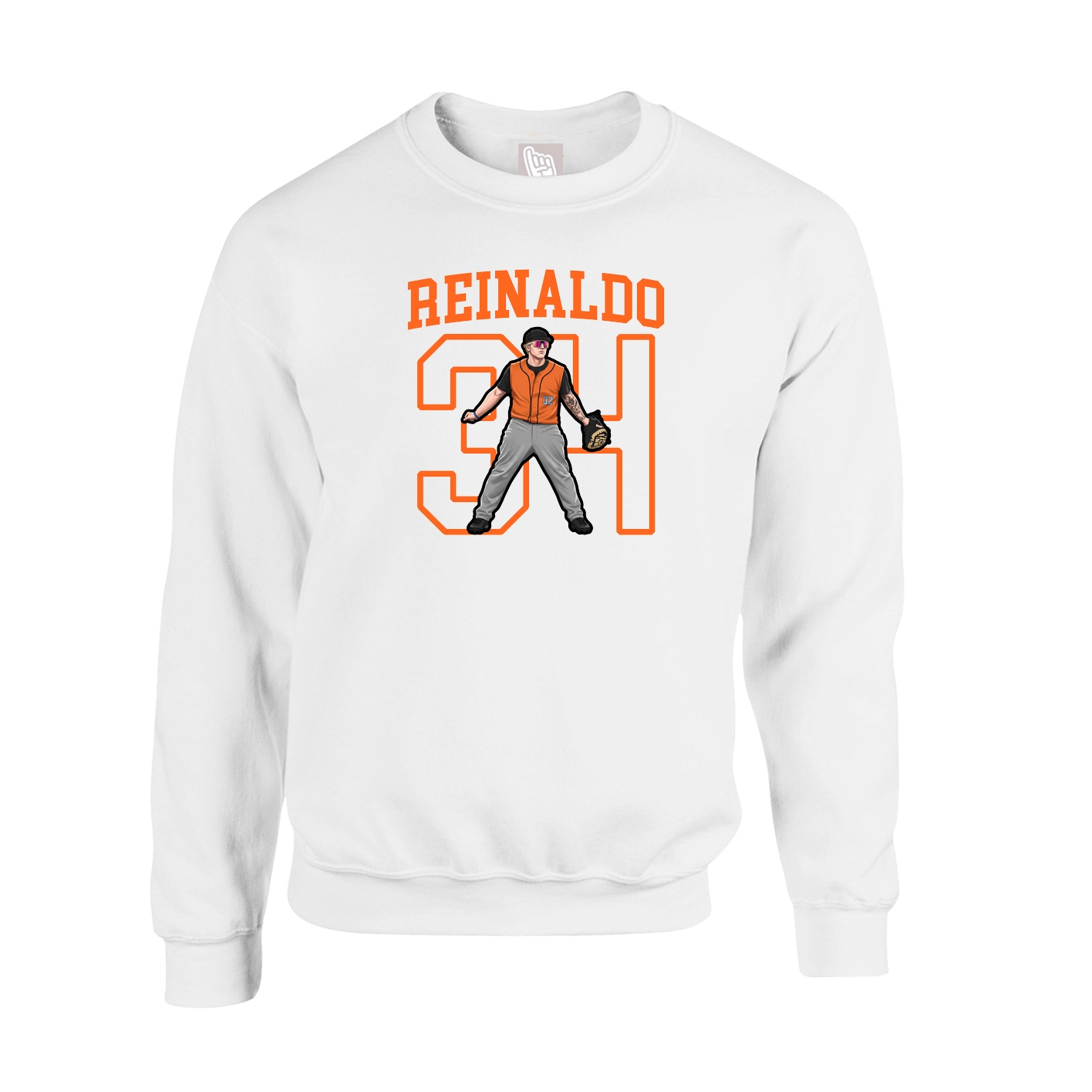 Fleece Crew — Shirsey in White