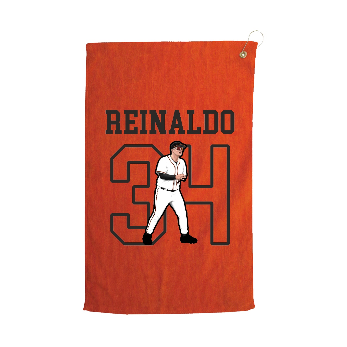 Golf Towel — Shirsey in Orange