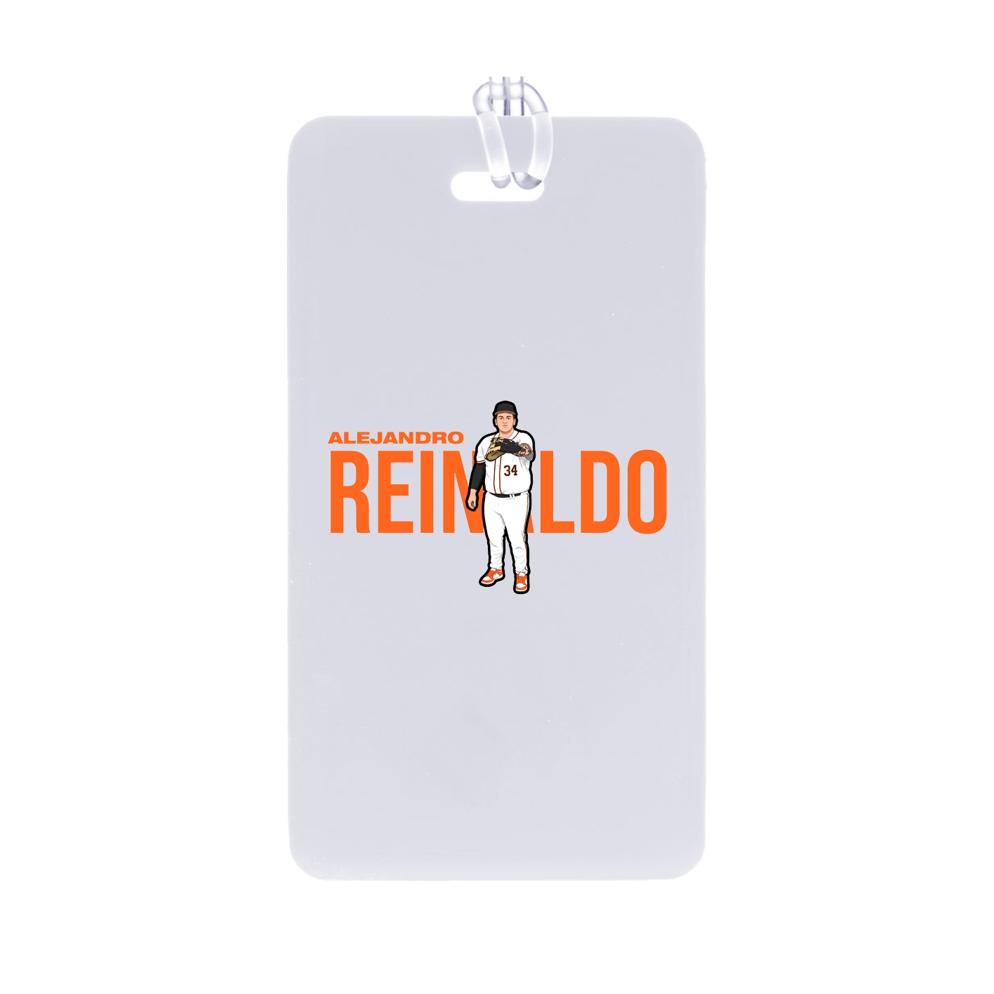 Bag Tag — Player Name in Classic