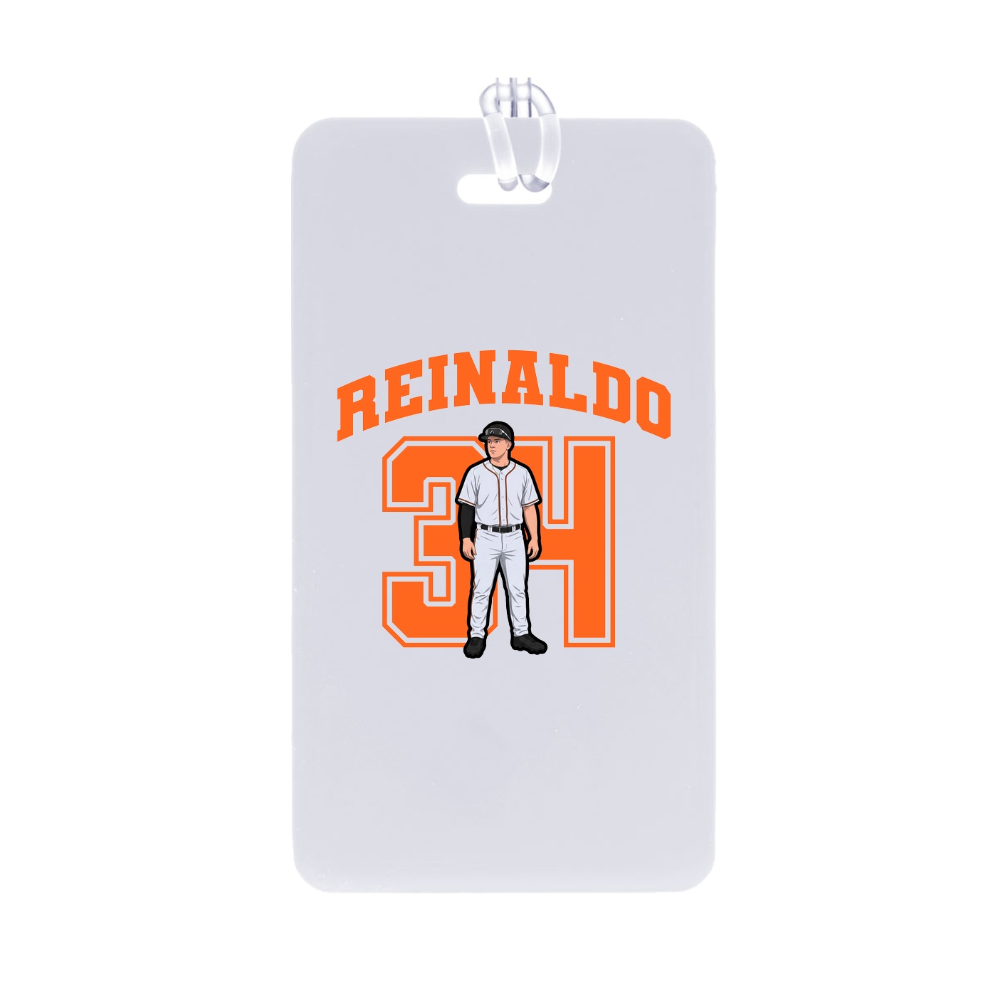 Bag Tag — Number in Classic