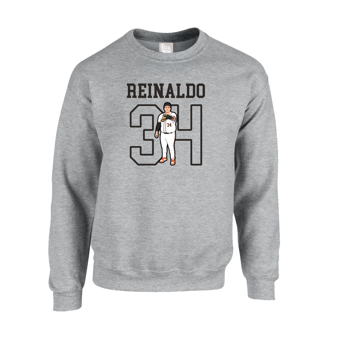 Fleece Crew — Shirsey in Grey