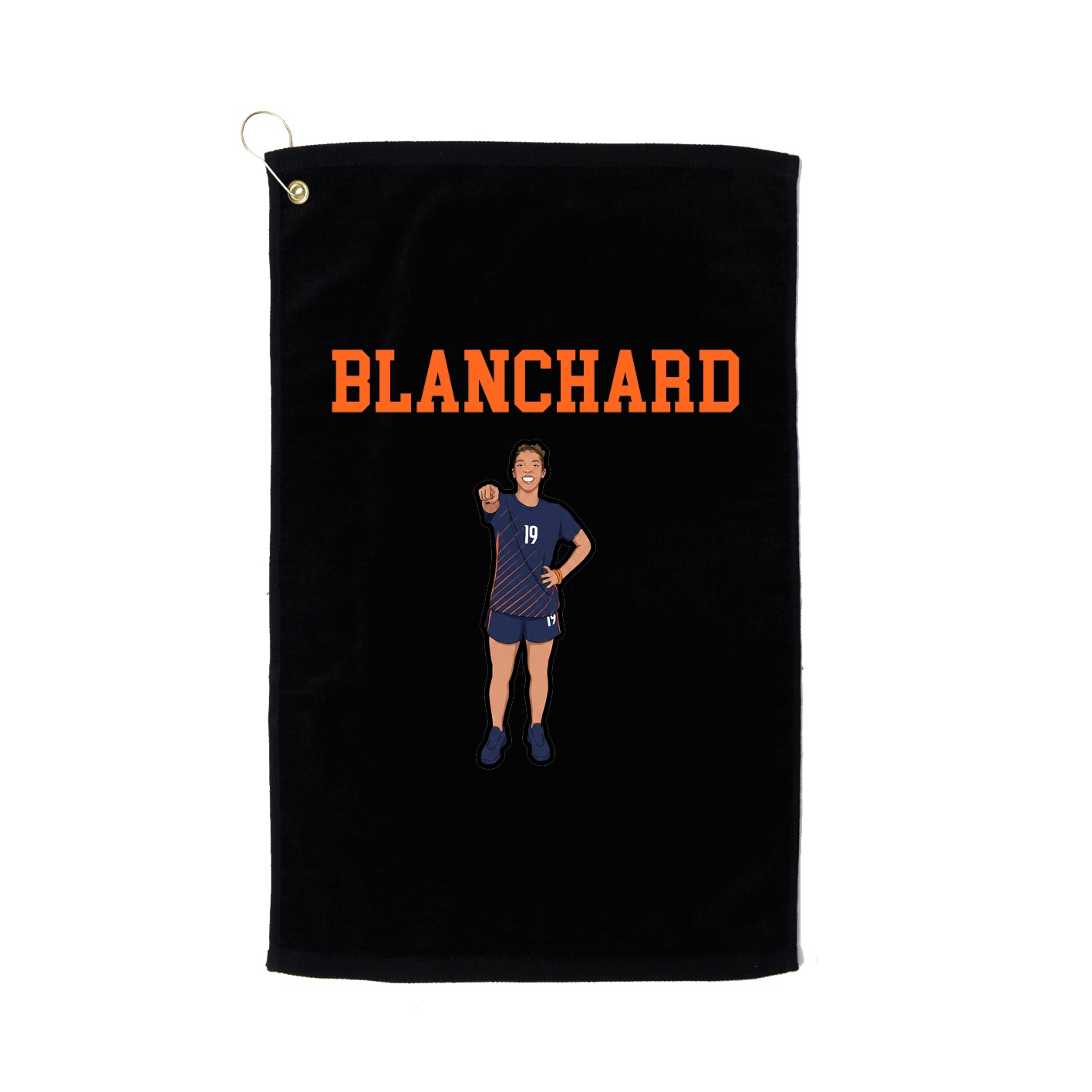 Golf Towel — Shirsey in Black