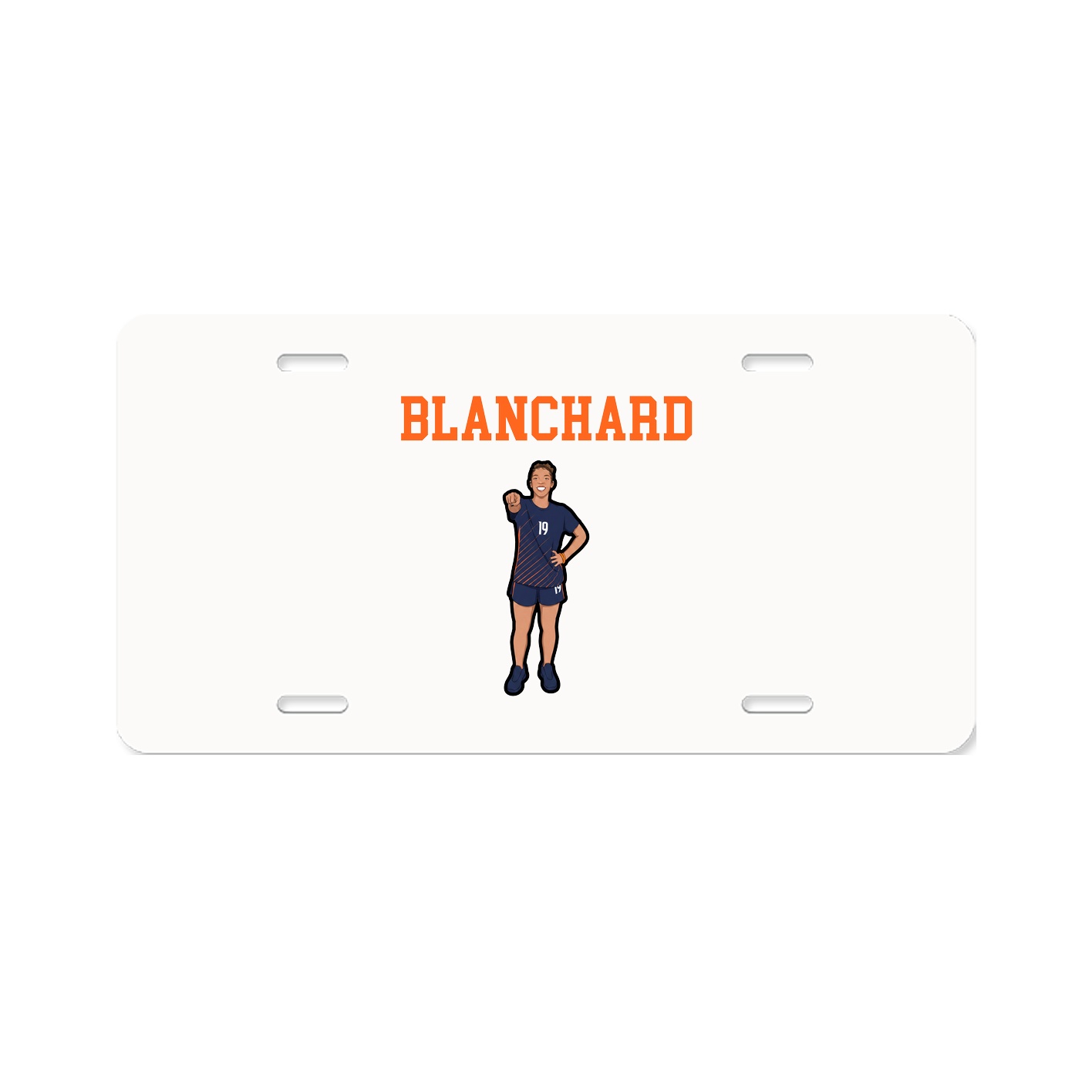 License Plate — Shirsey in Classic