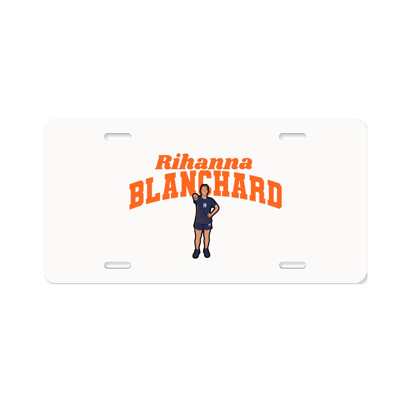 License Plate — Signature Arch in Classic