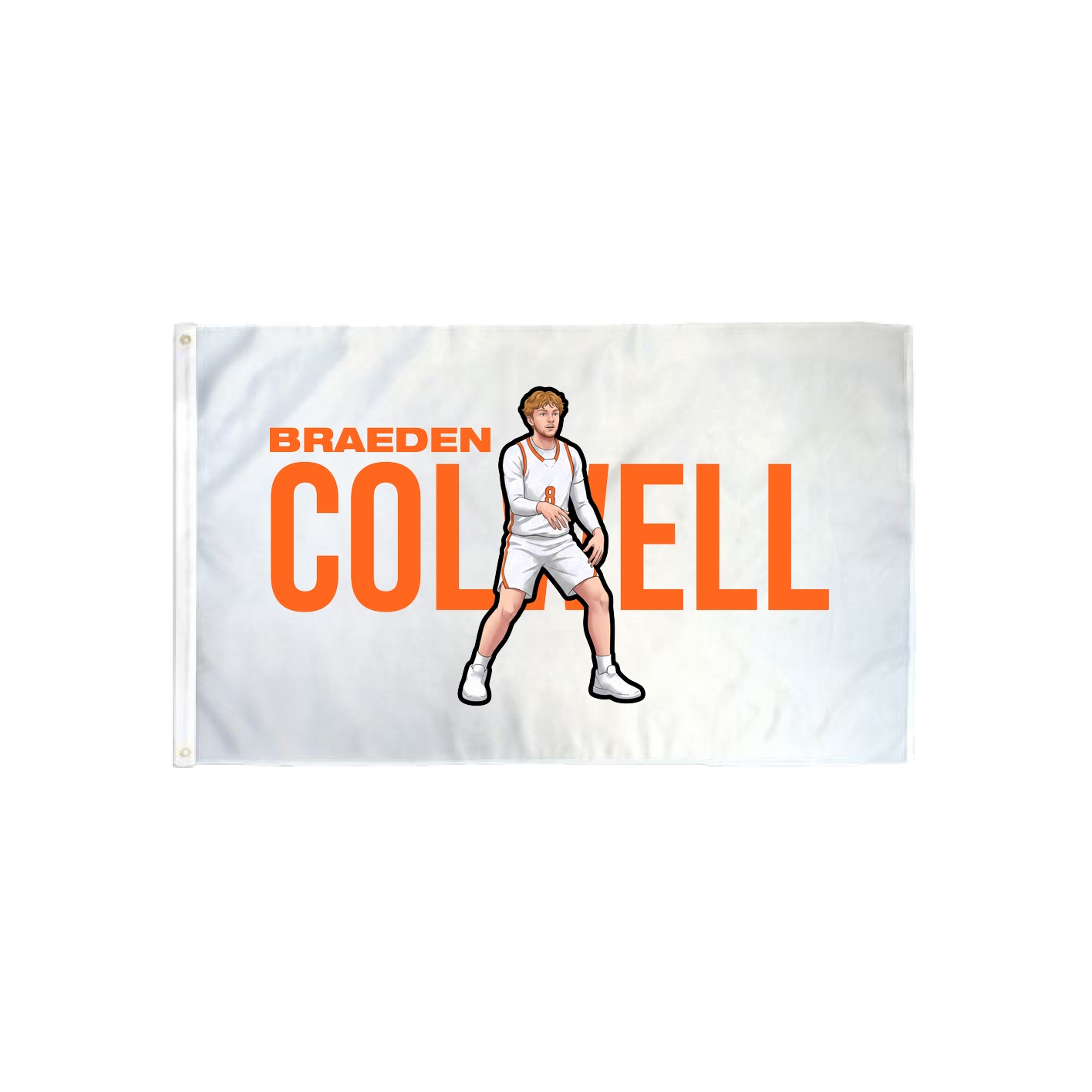 3x5 Flag — Player Name in Classic