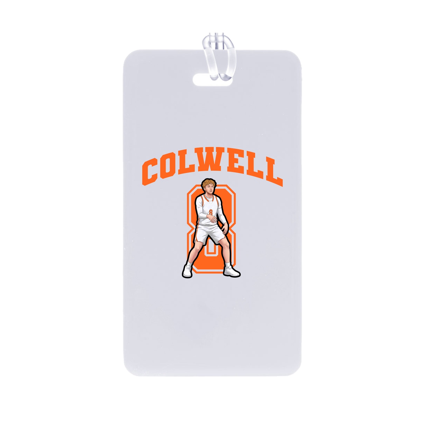 Bag Tag — Number in Classic