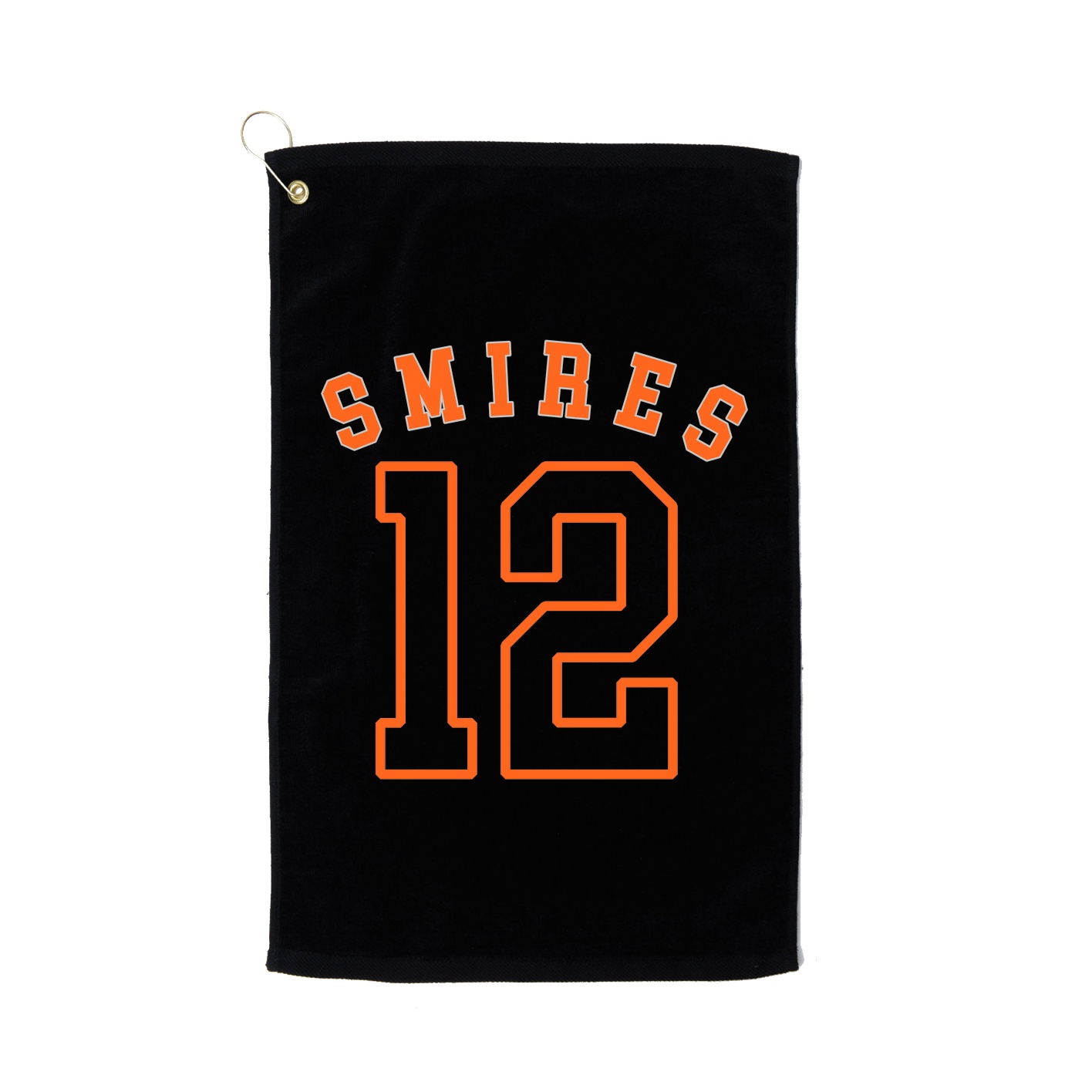 Golf Towel — Shirsey Arch in Black