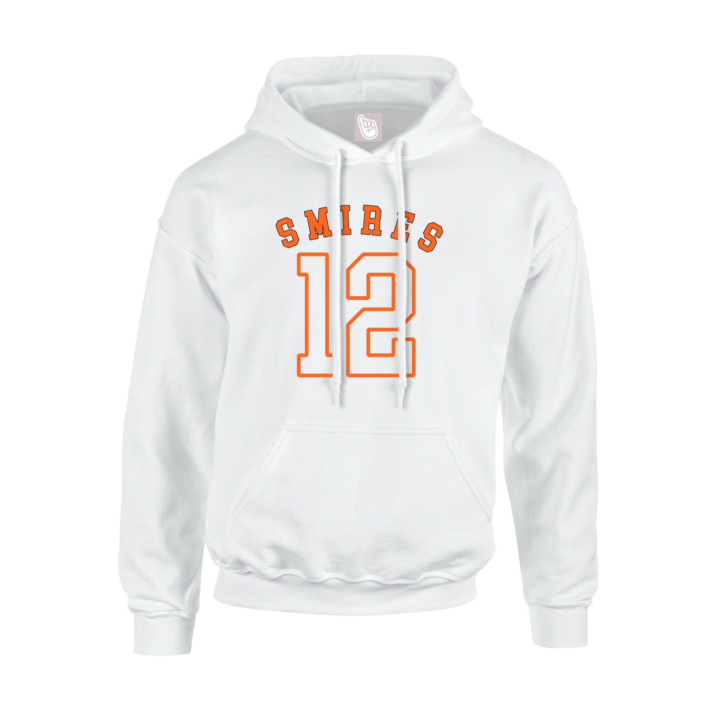 Hoodie — Shirsey Arch in White