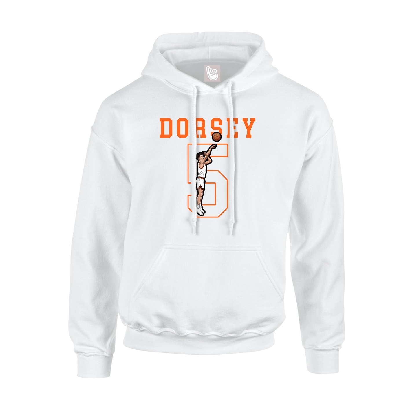 Hoodie — Shirsey in White
