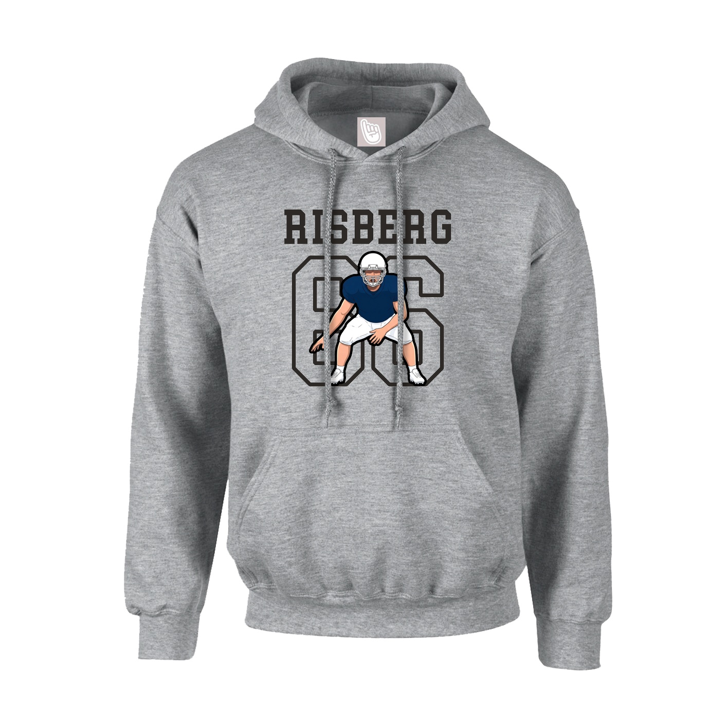 Youth Hoodie — Shirsey in Grey