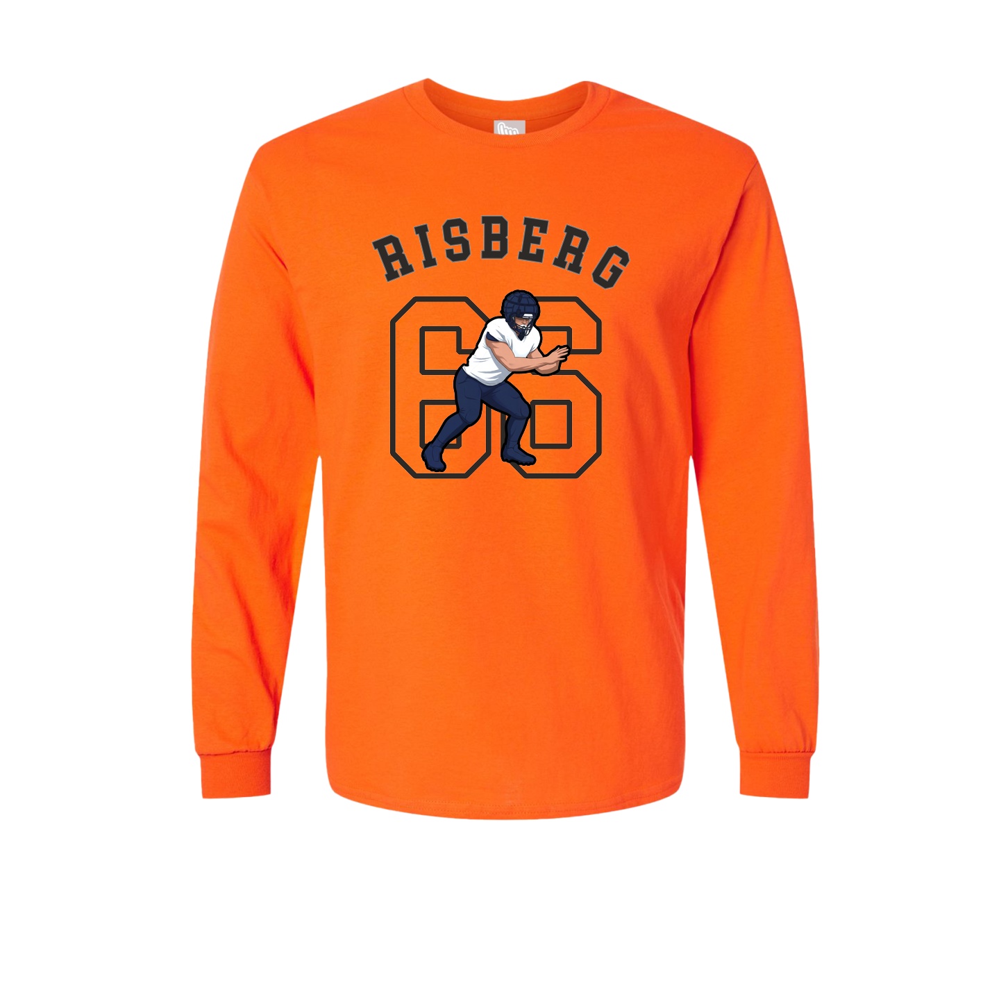 Long Sleeve Tee — Shirsey Arch in Orange