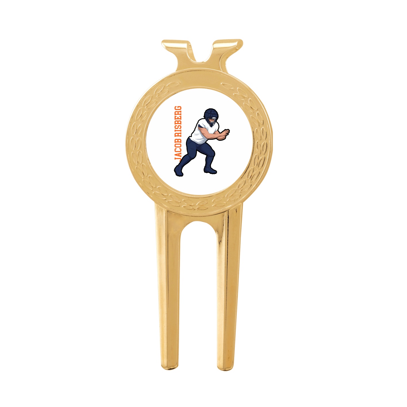 Divot Tool with Ball Marker — Name Vertical in Classic