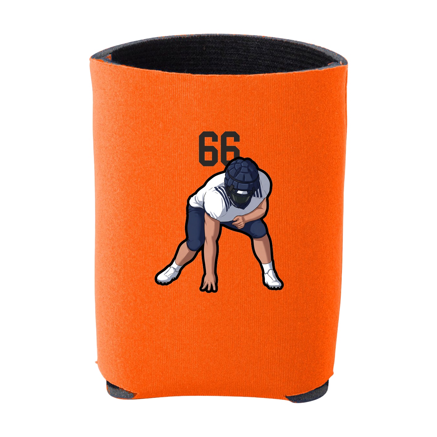 Can Holder — Number Top in Orange