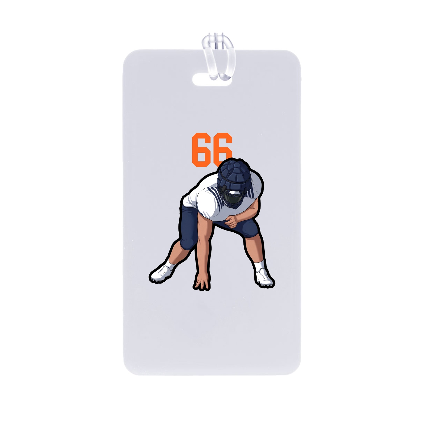 Bag Tag — Number Top in Classic