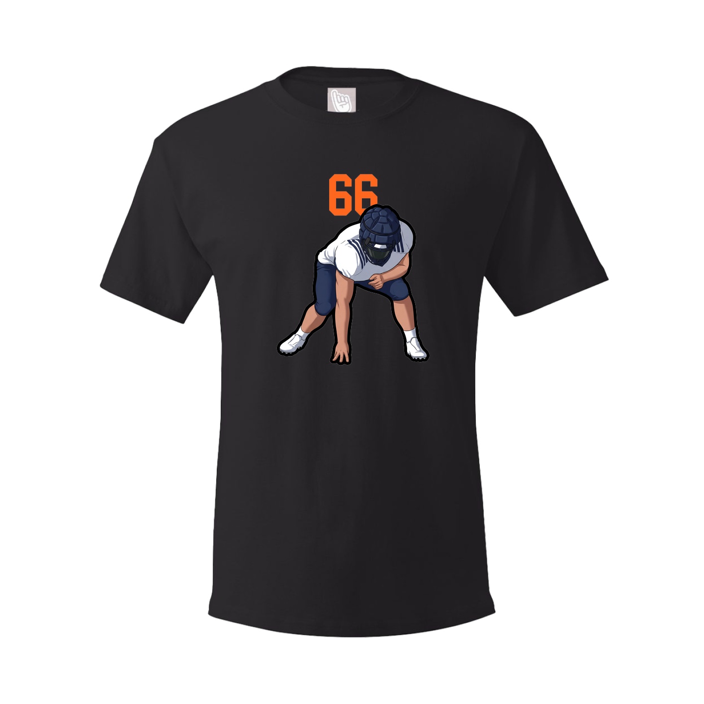 Tee — Number Top in Black