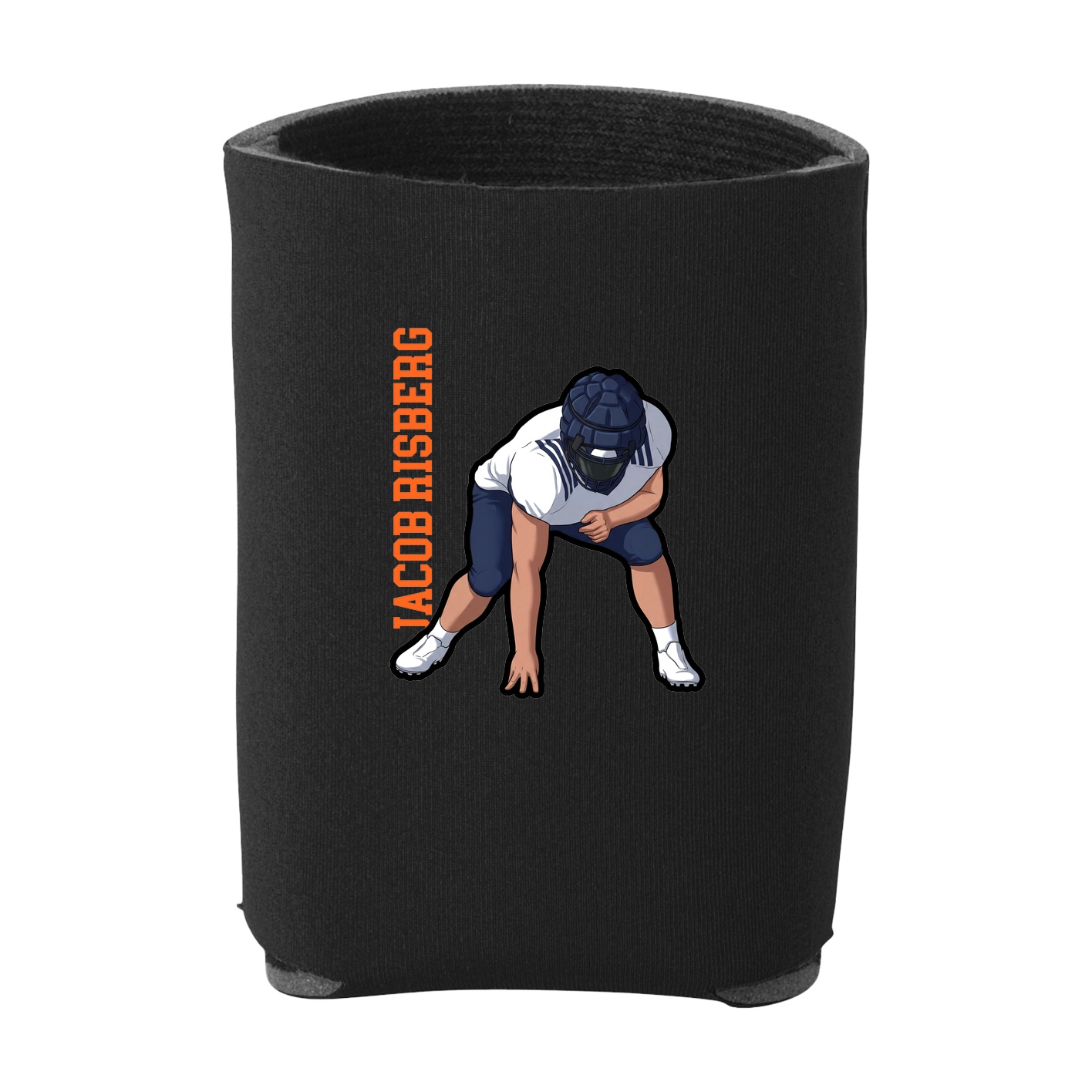 Can Holder — Name Vertical in Black