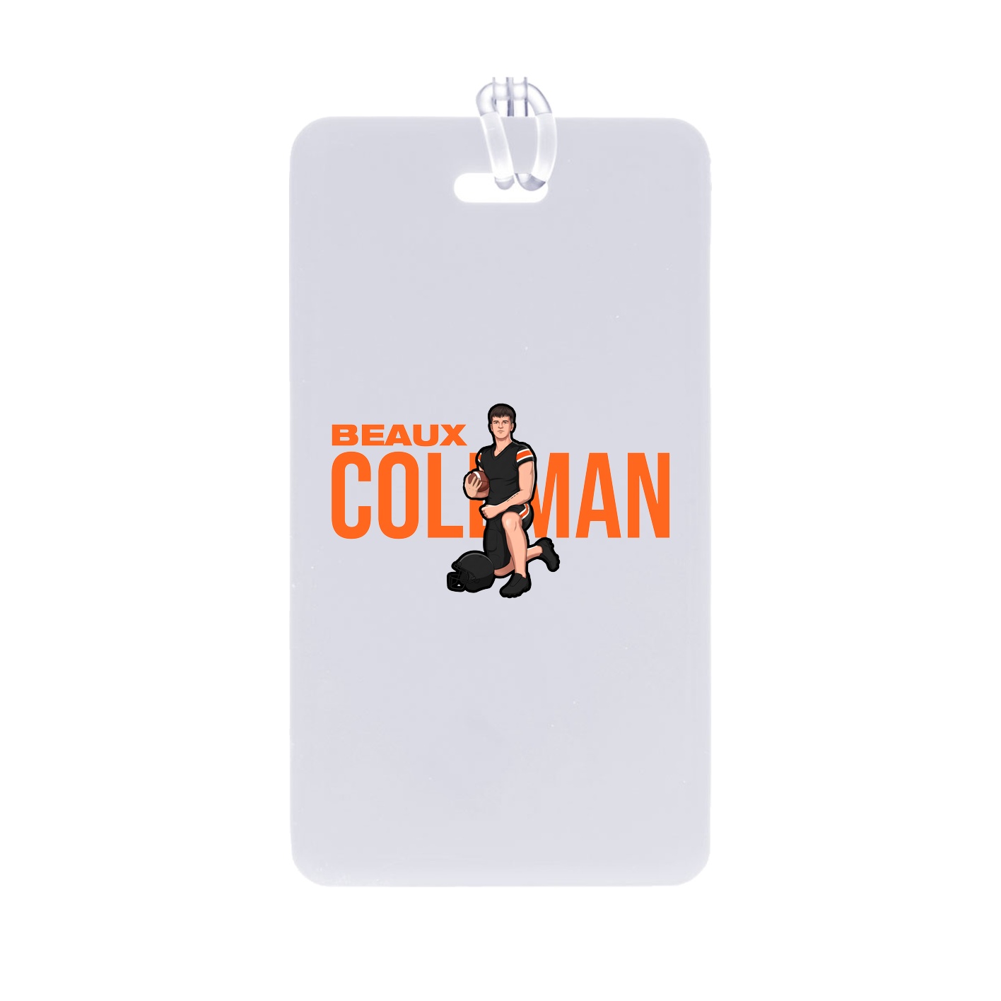 Bag Tag — Player Name in Classic