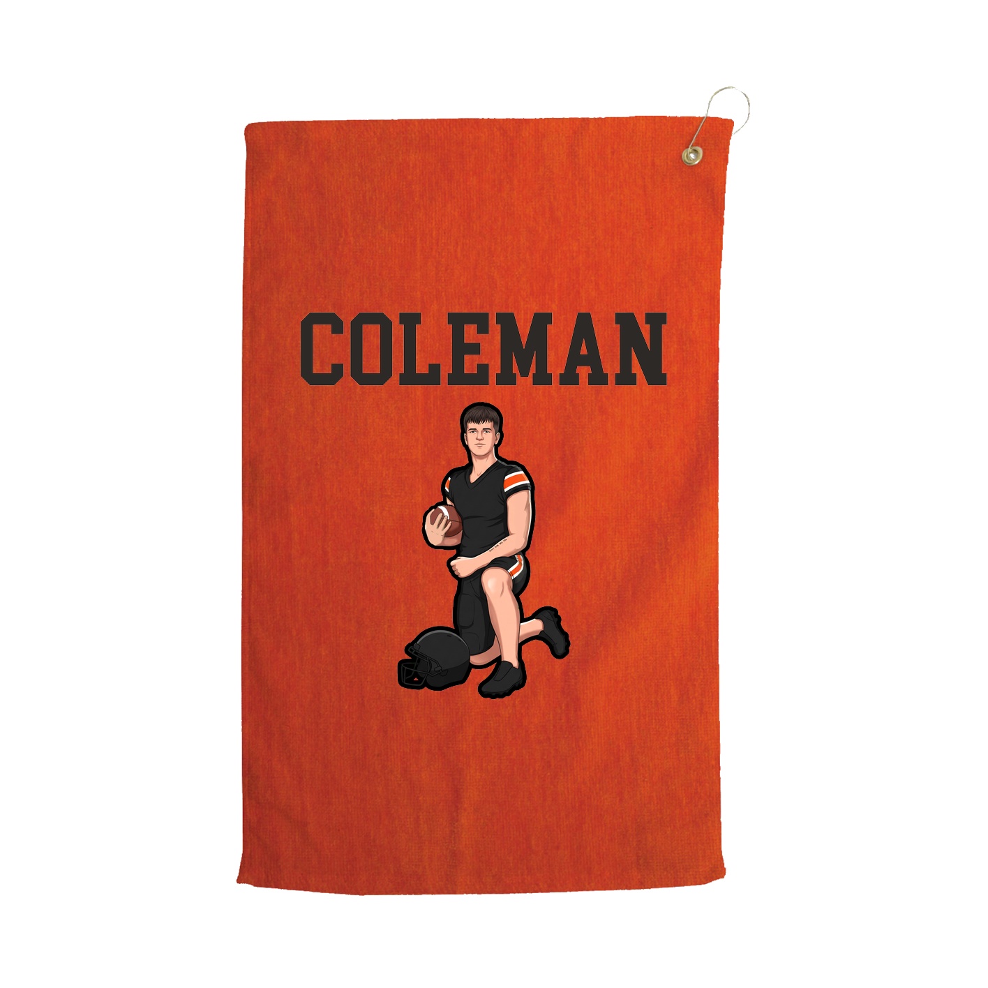 Golf Towel — Shirsey in Orange