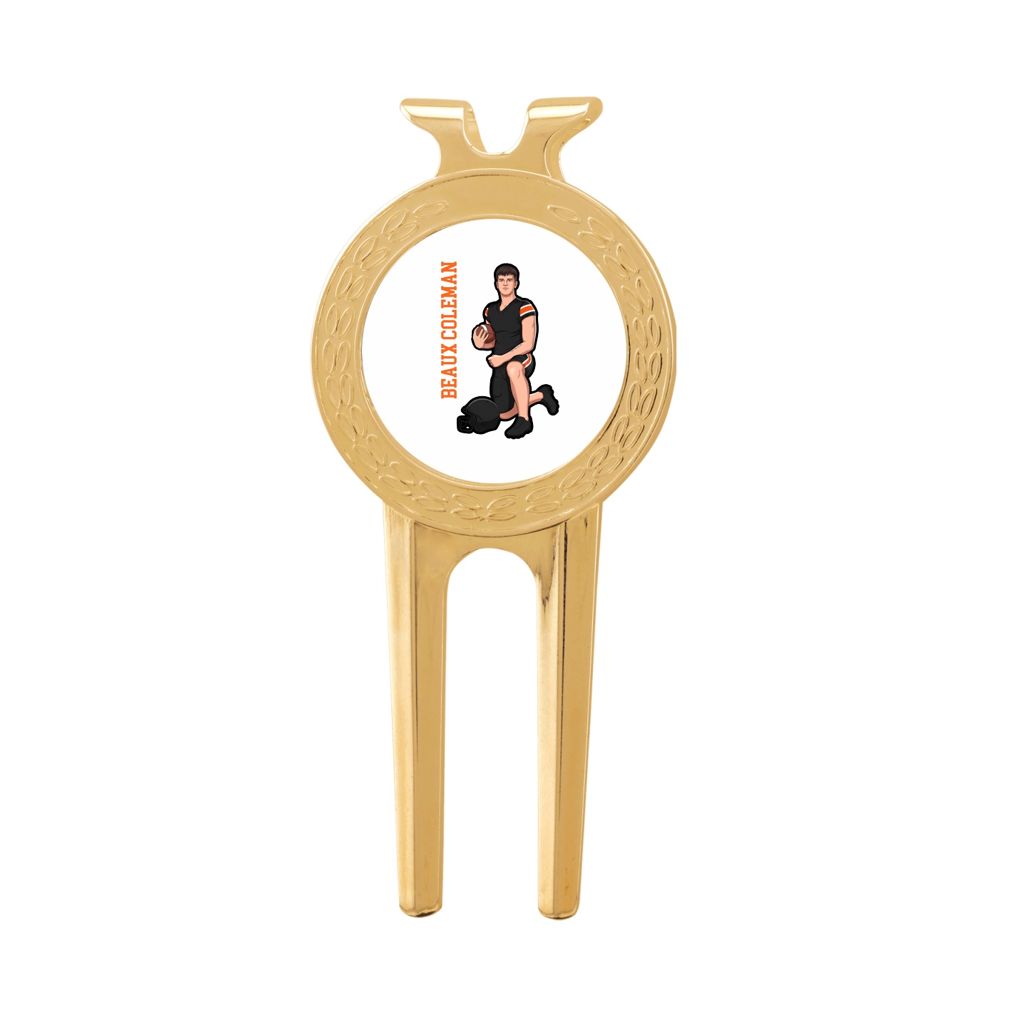 Divot Tool with Ball Marker — Name Vertical in Classic