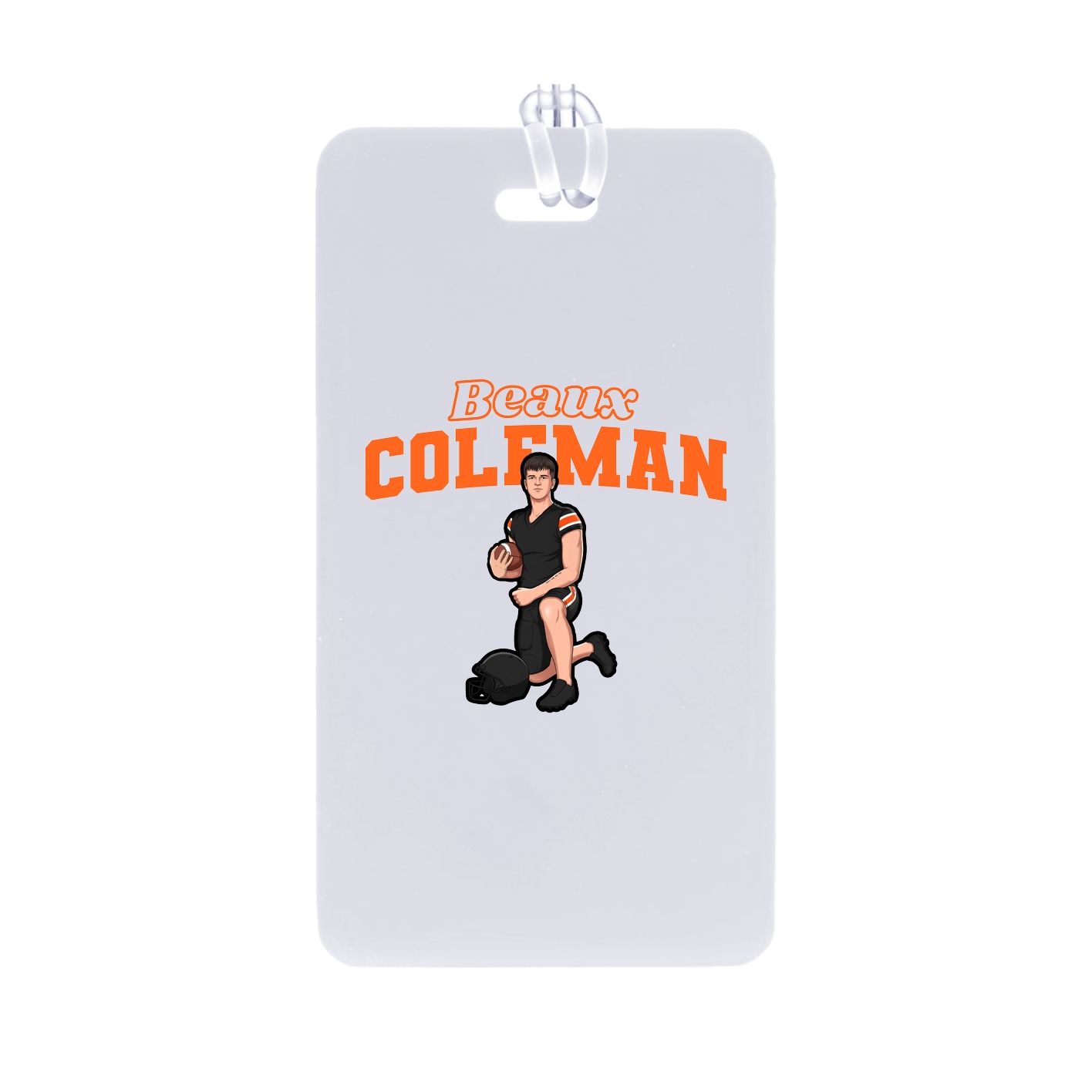 Bag Tag — Name Arch in Classic