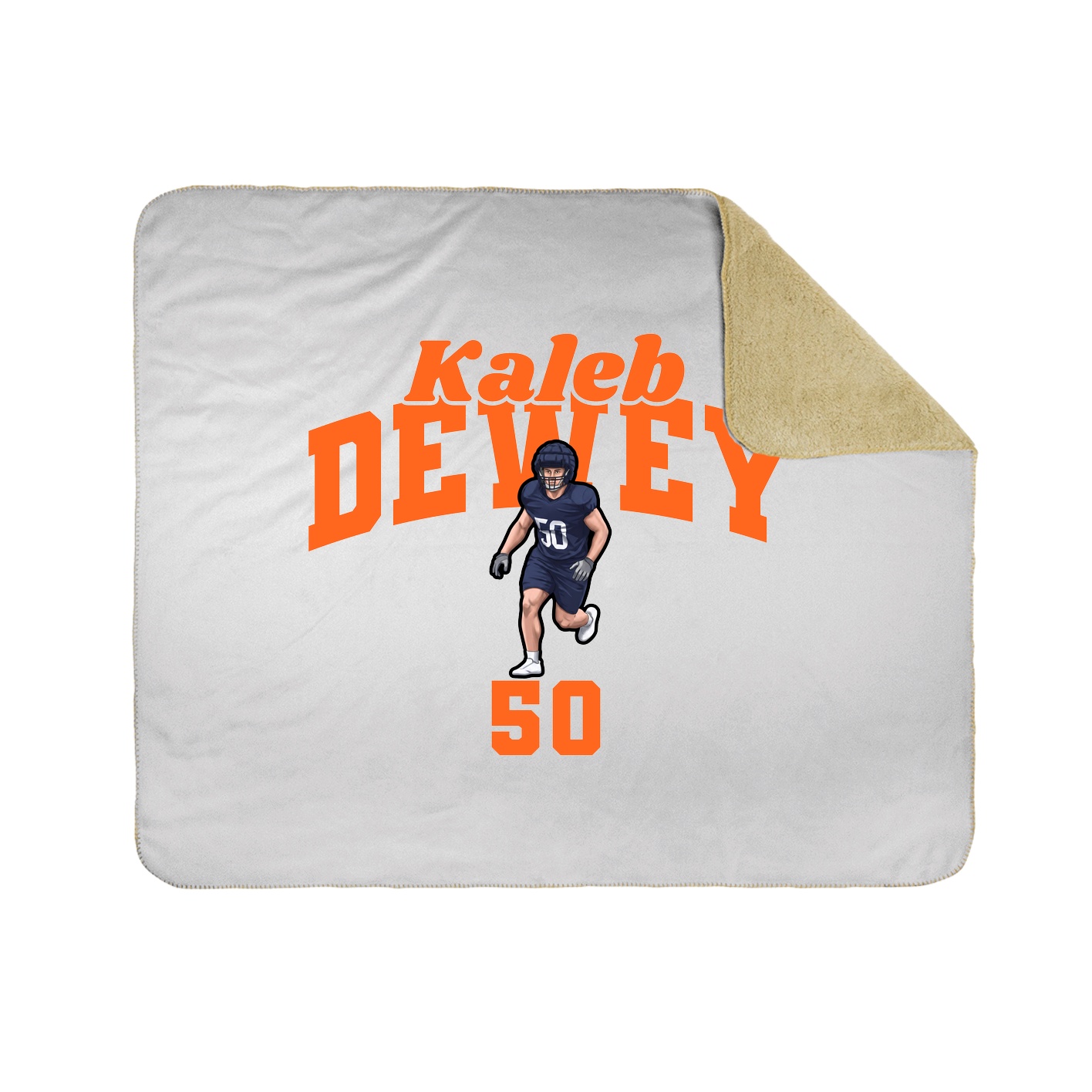 Throw Blanket — Signature Arch in White