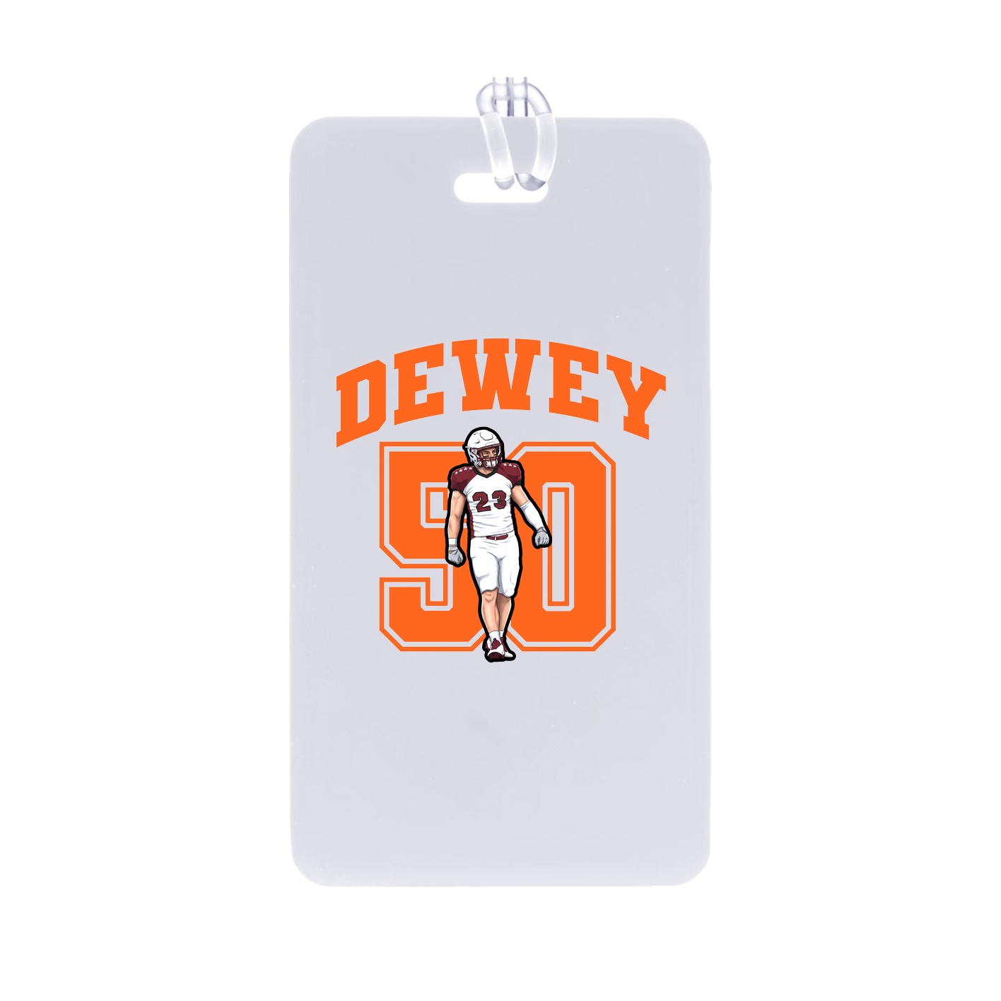 Bag Tag — Number in Classic