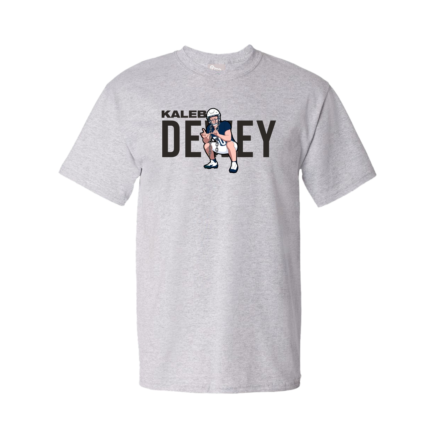Youth Tee — Player Name in Grey