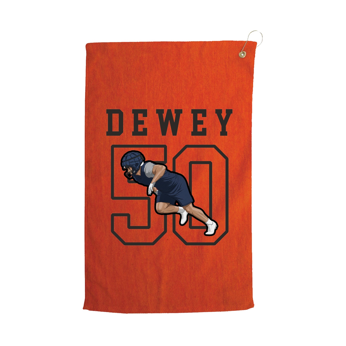Golf Towel — Shirsey in Orange