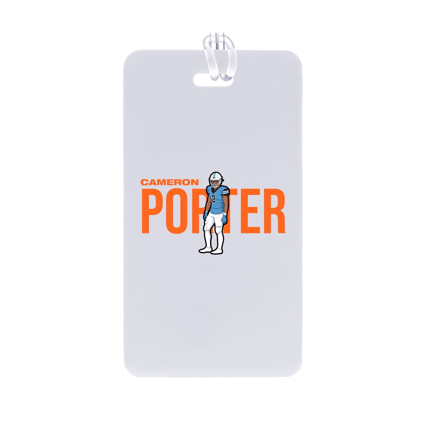 Bag Tag — Player Name in Classic