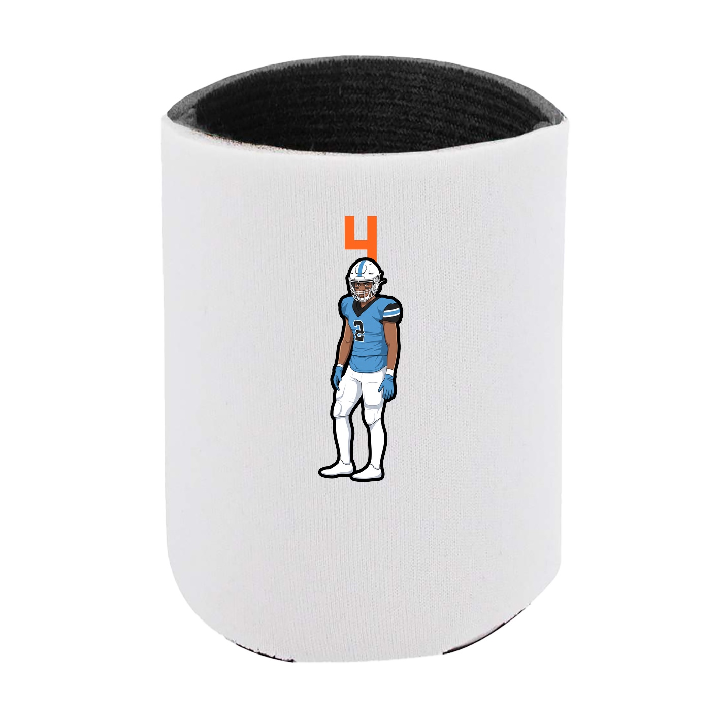 Can Holder — Number Top in White