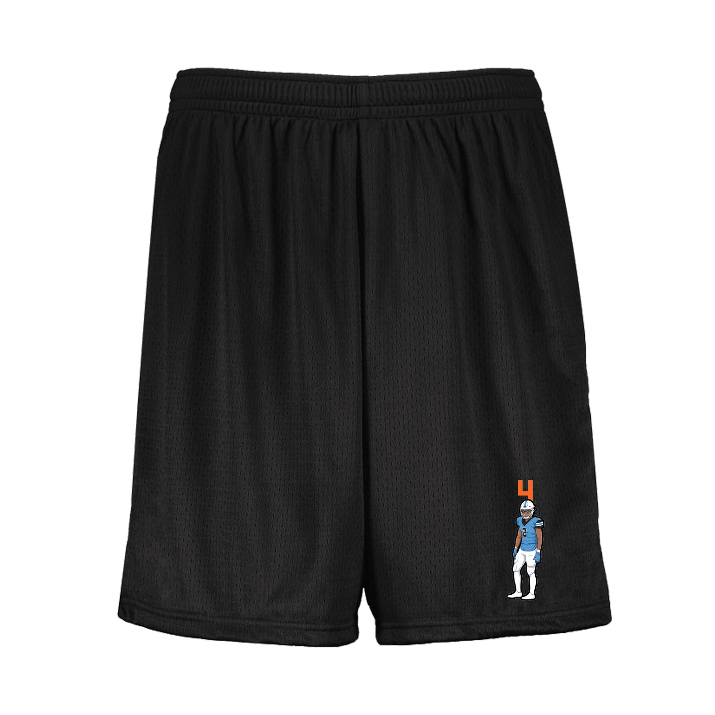 Shorts — Number Top in Black